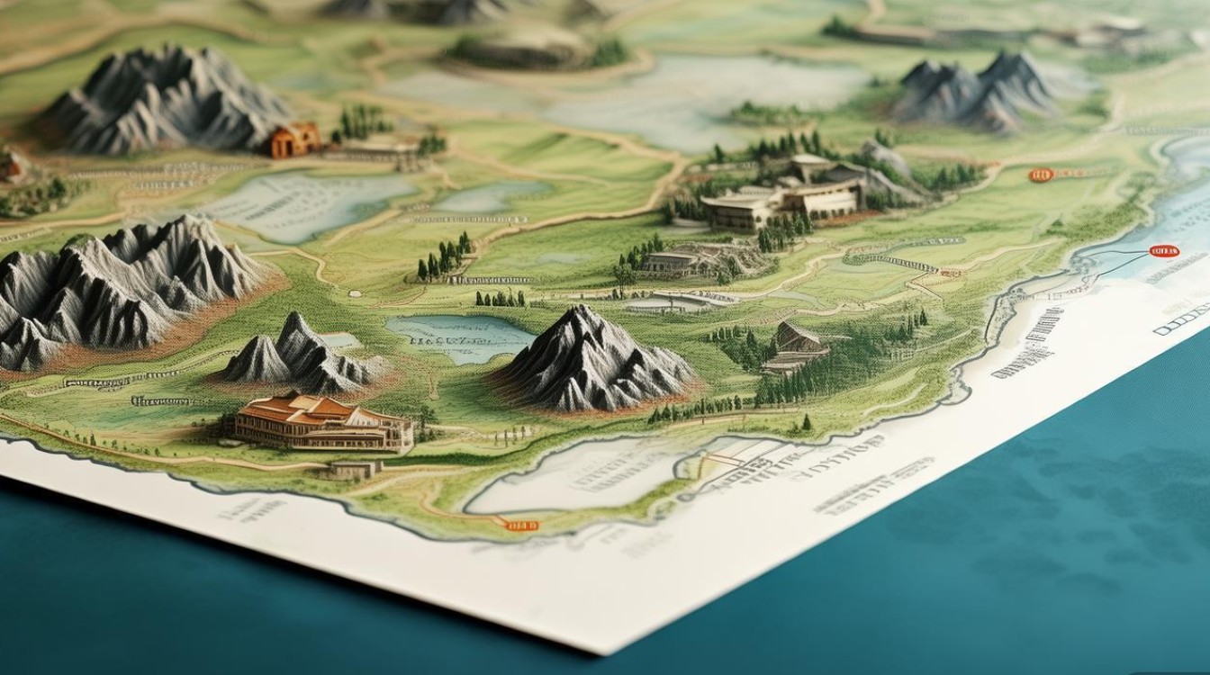 张掖景点分布图 张掖景点分布图