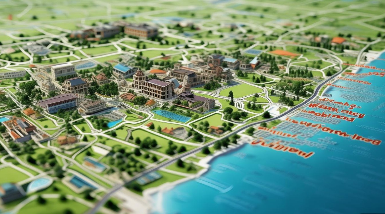 淮安景点分布图 淮安景点分布图