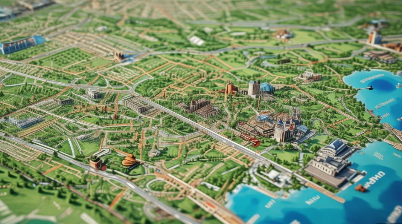 淮安景点分布图 淮安景点分布图