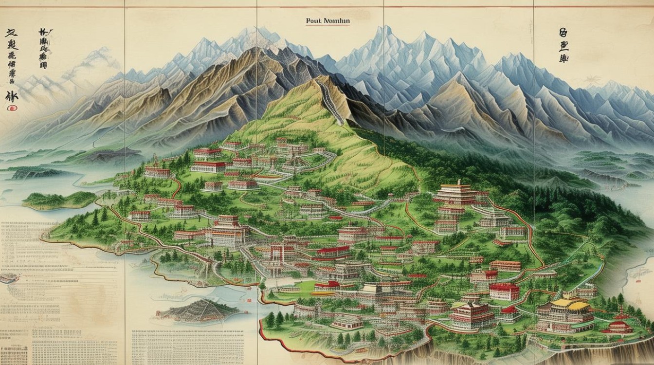 普陀山景点地图 普陀山景点地图