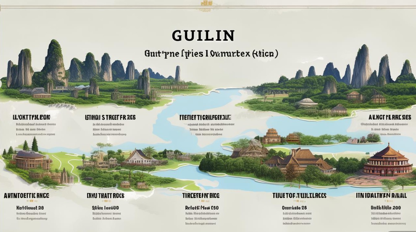 桂林各景点门票