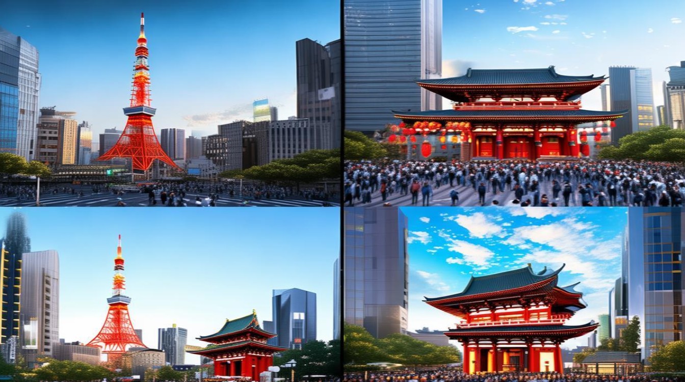 东京的著名景点