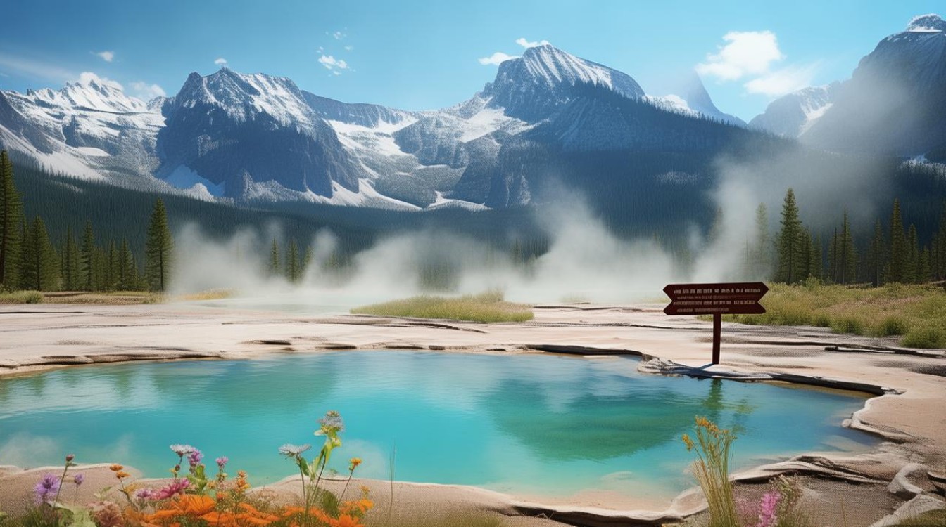 美国黄石公园景点