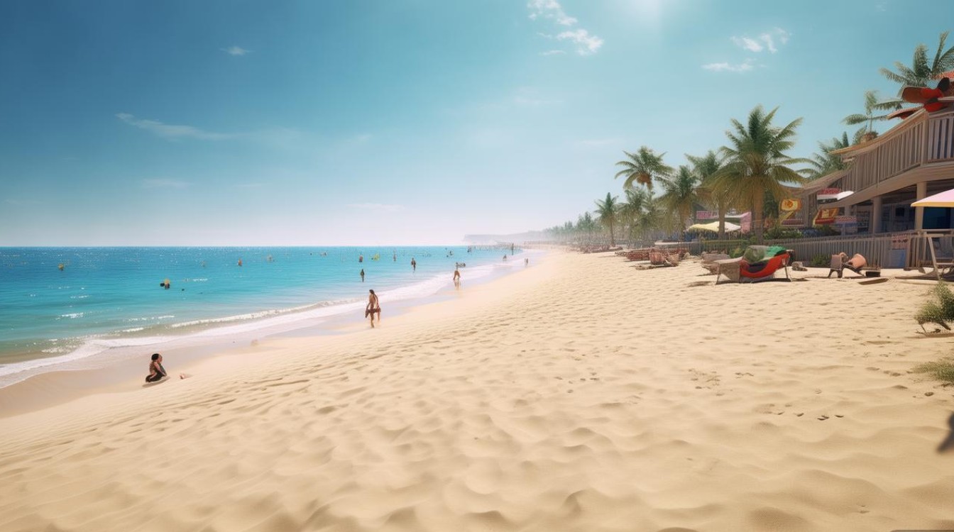 旅游景点沙滩 旅游景点沙滩