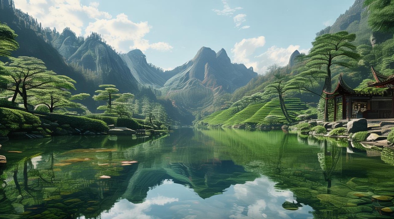 青城山后山景点 青城山后山景点