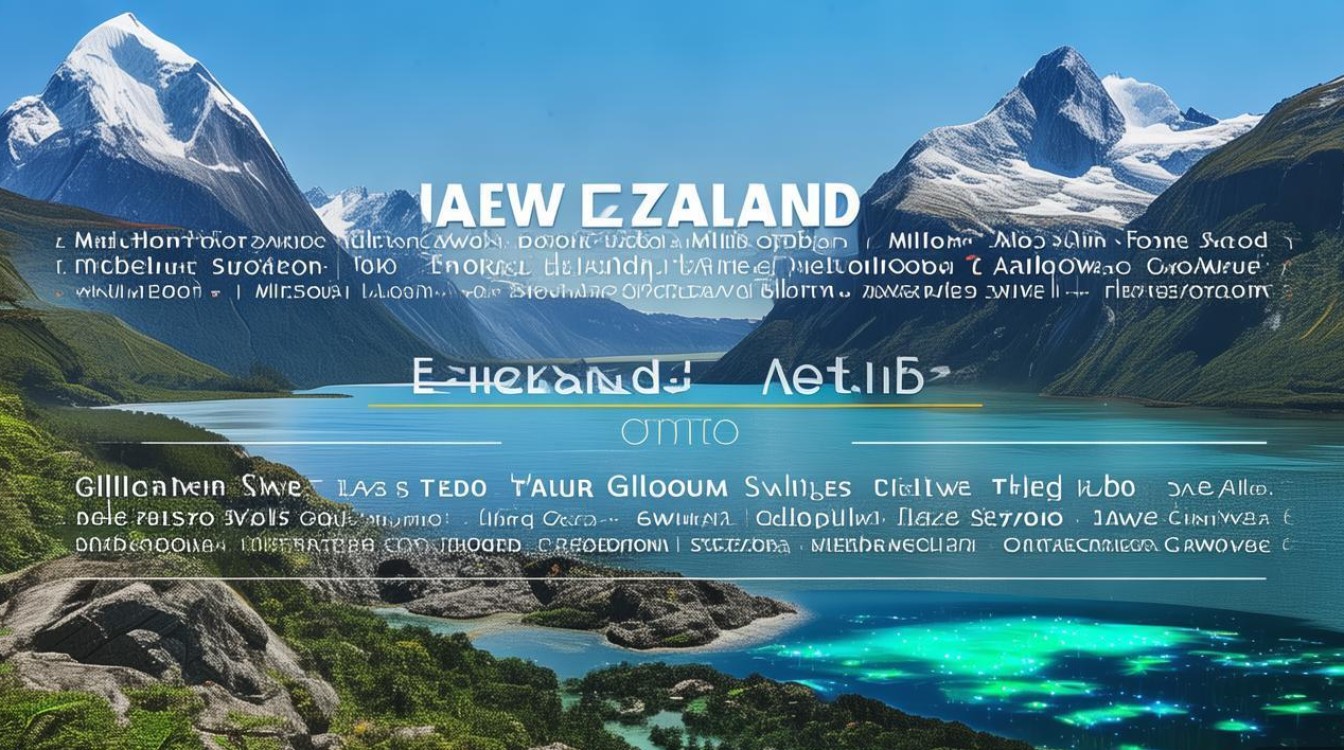 新西兰旅游景点大全 新西兰旅游景点大全