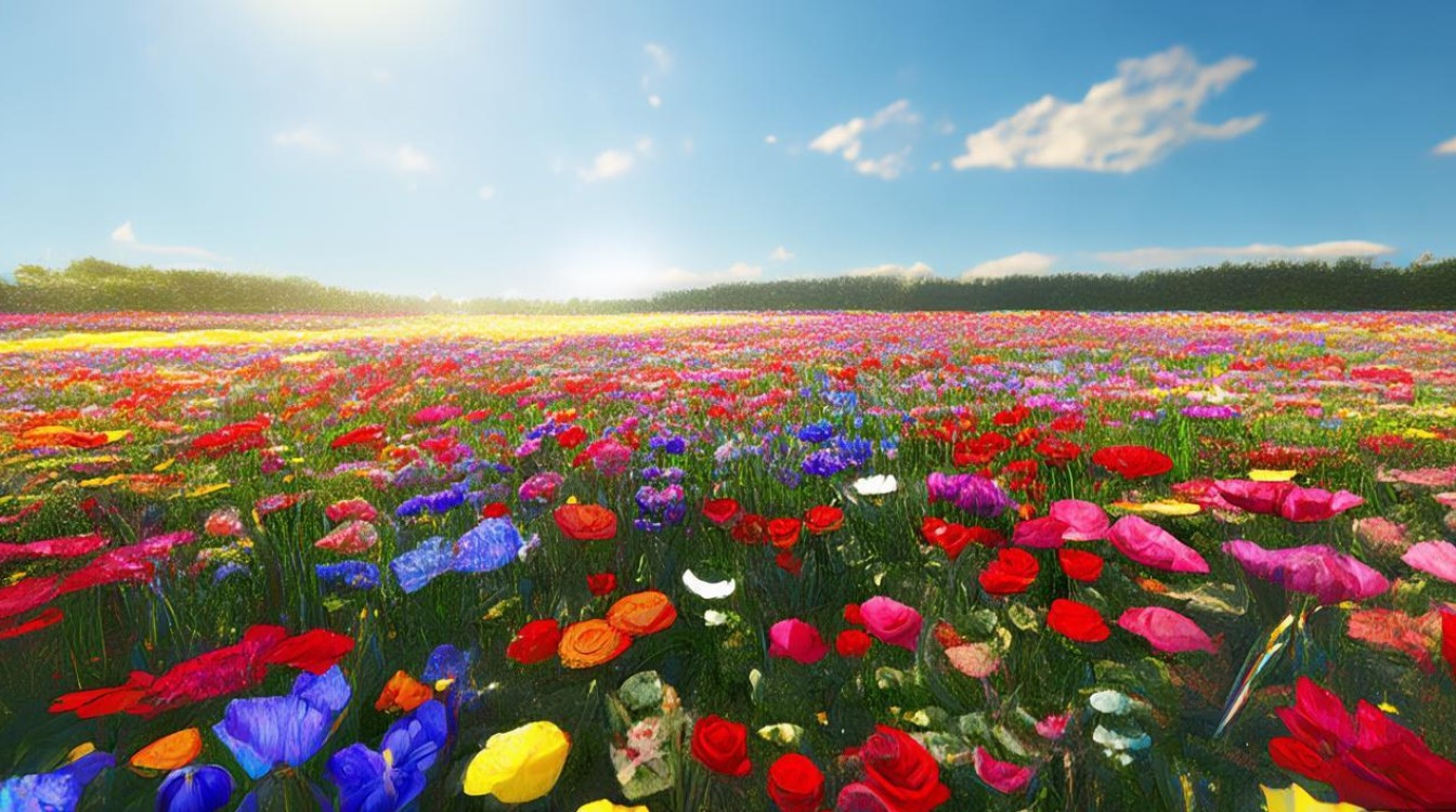 有花海的旅游景点