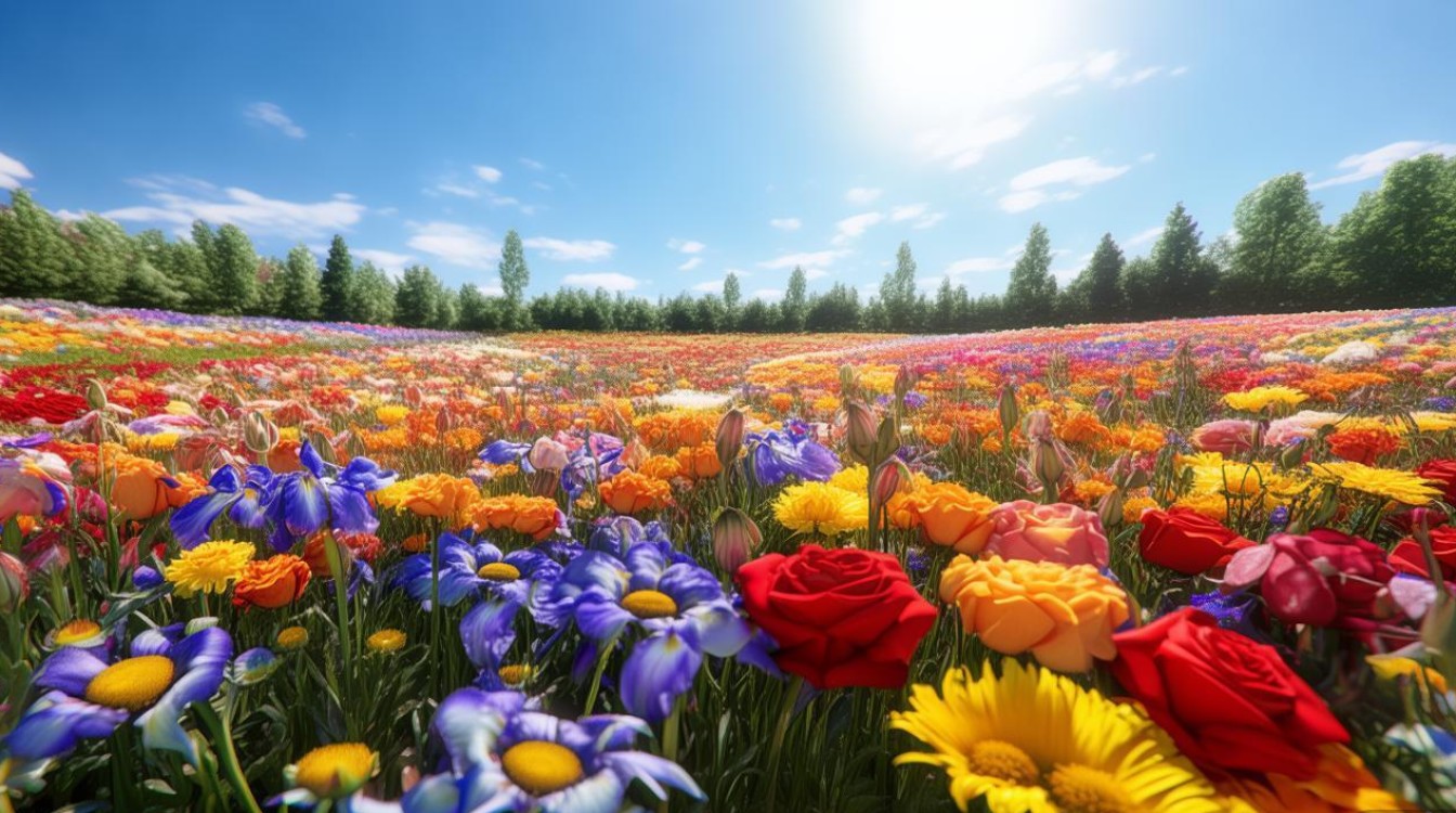 有花海的旅游景点