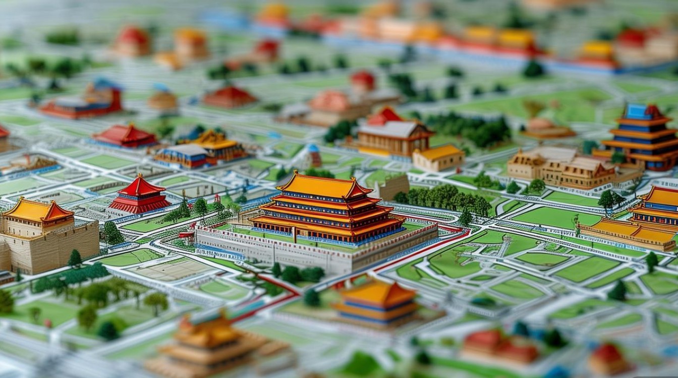 北京各景点地图