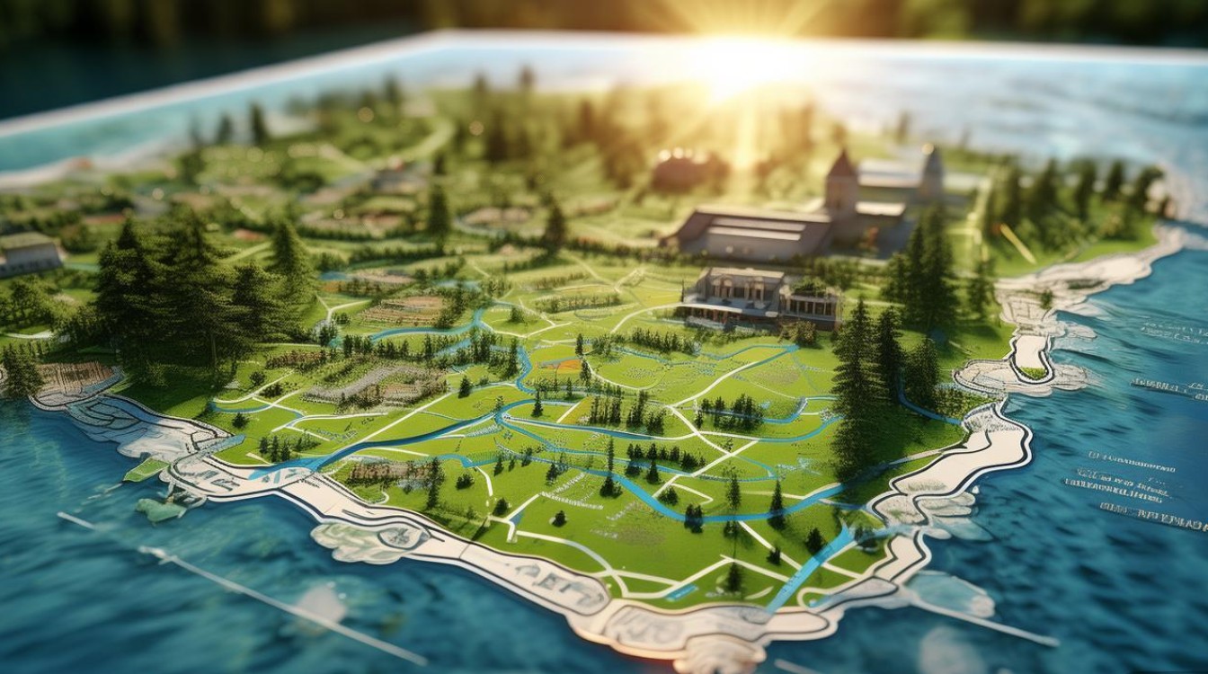 日照旅游景点地图