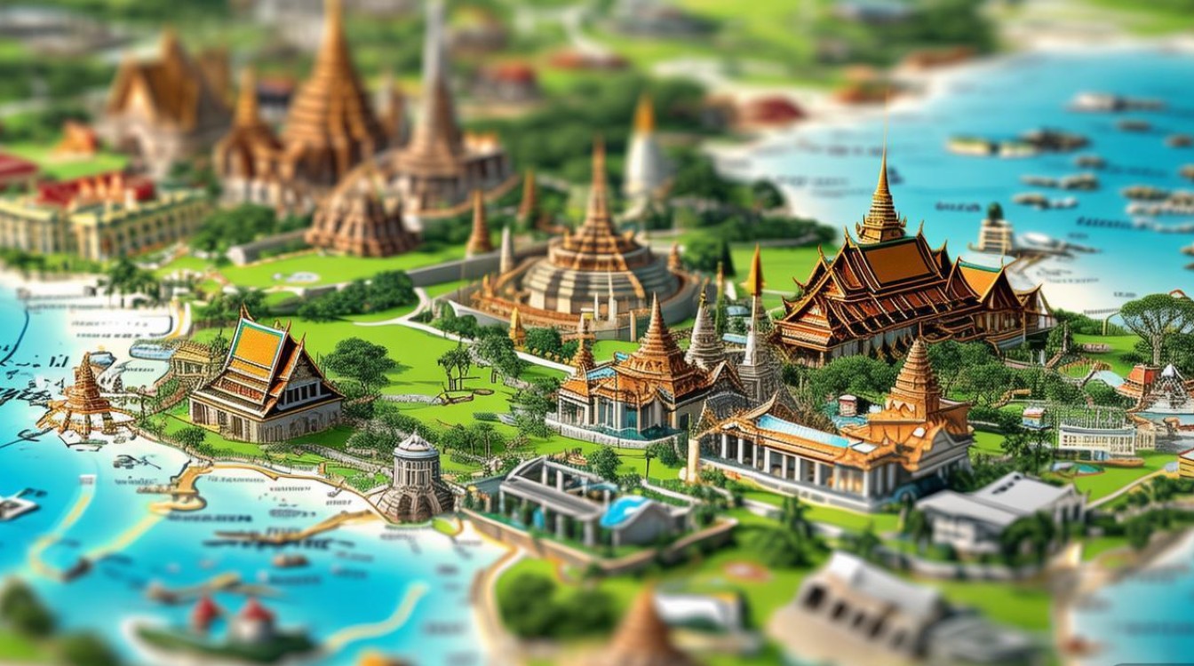 泰国旅游景点地图 泰国旅游景点地图