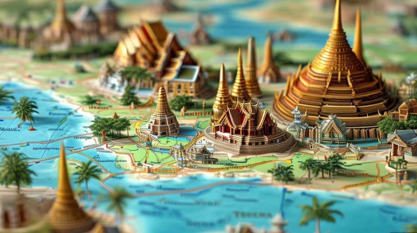 泰国旅游景点地图 泰国旅游景点地图