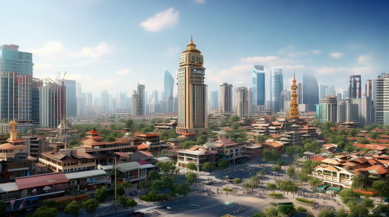 成都市区景点图