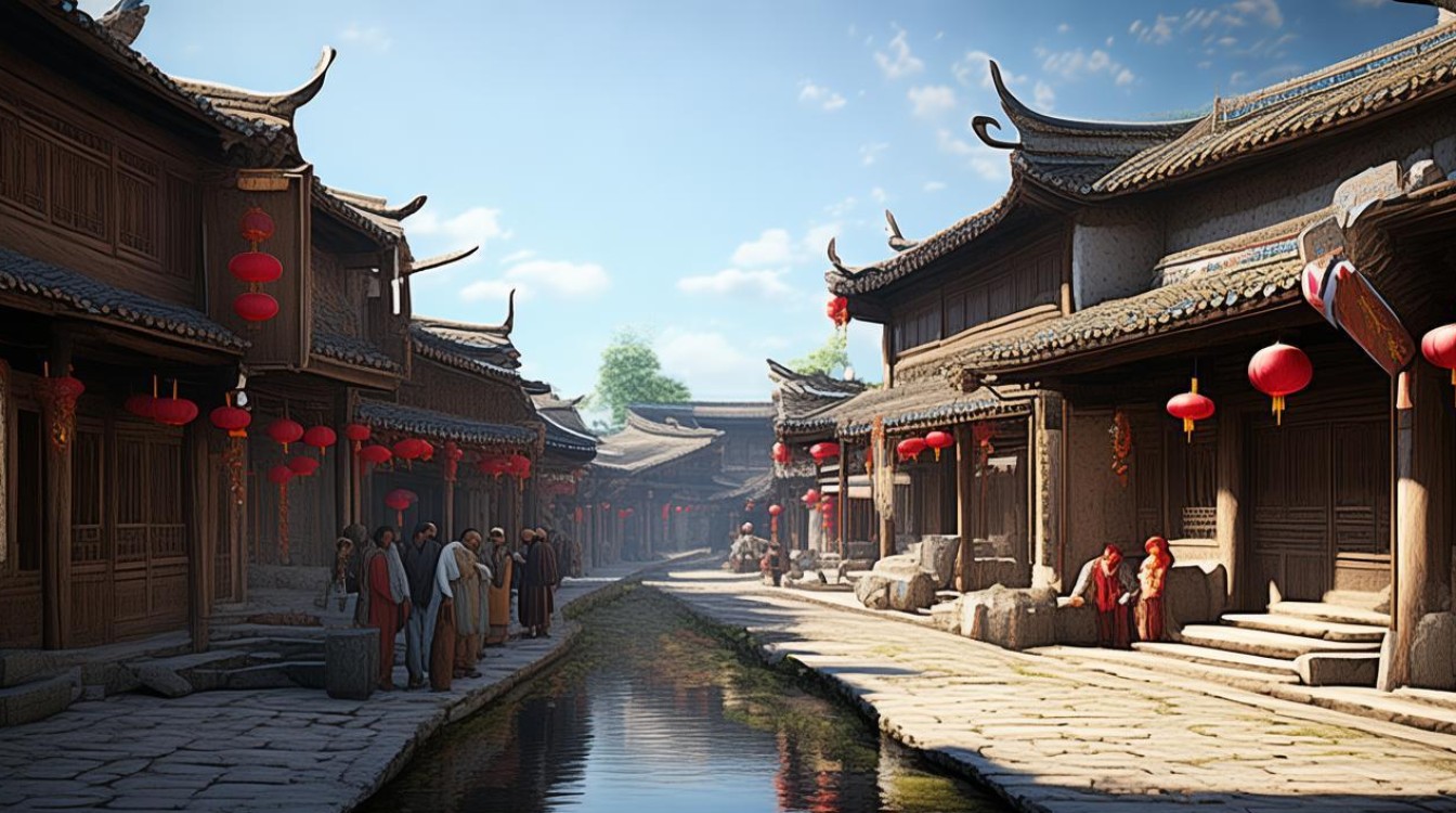 五凤溪古镇景点