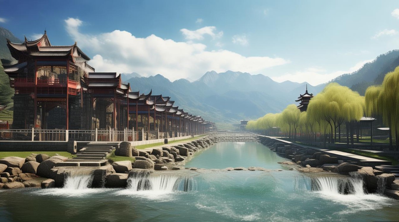 都江堰附近的景点