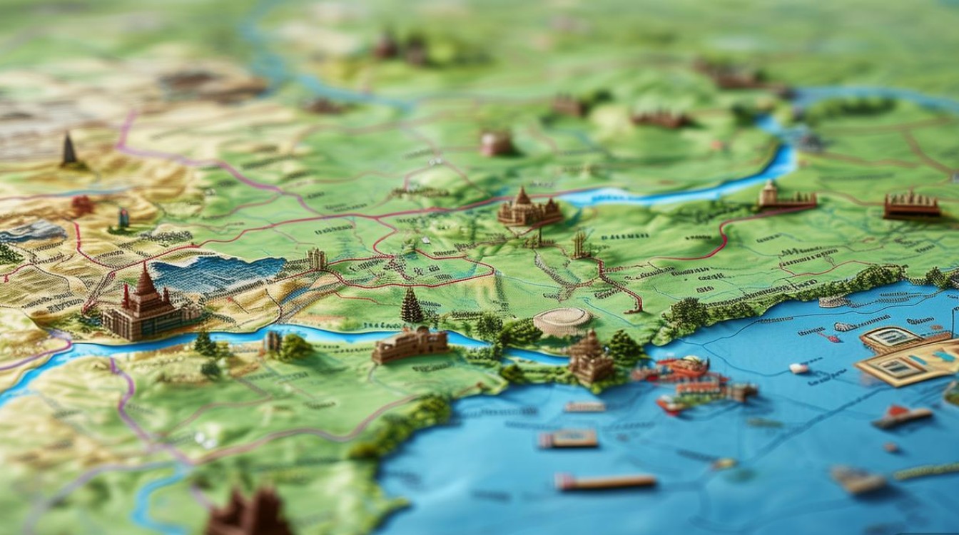 江苏省景点地图