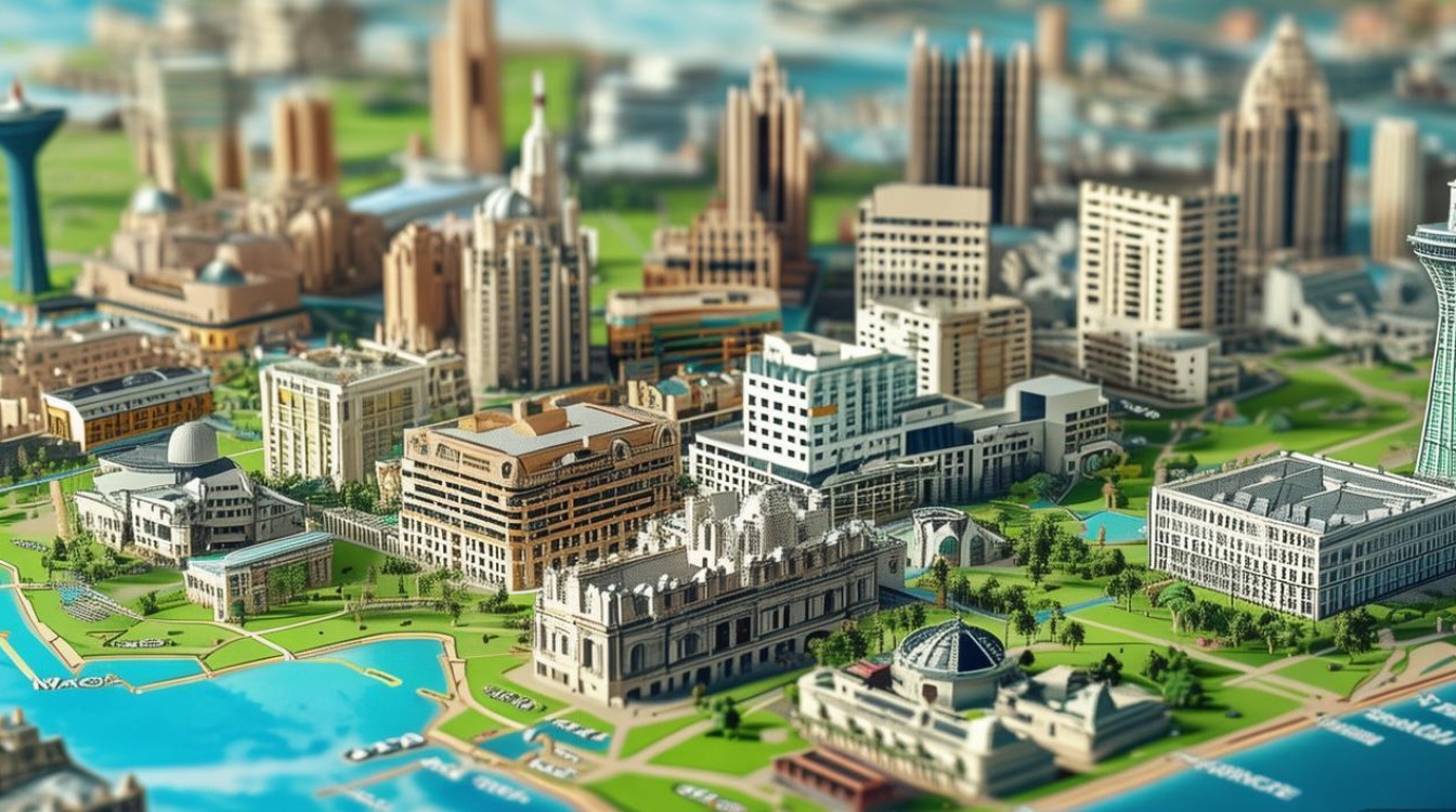 澳门景点分布图