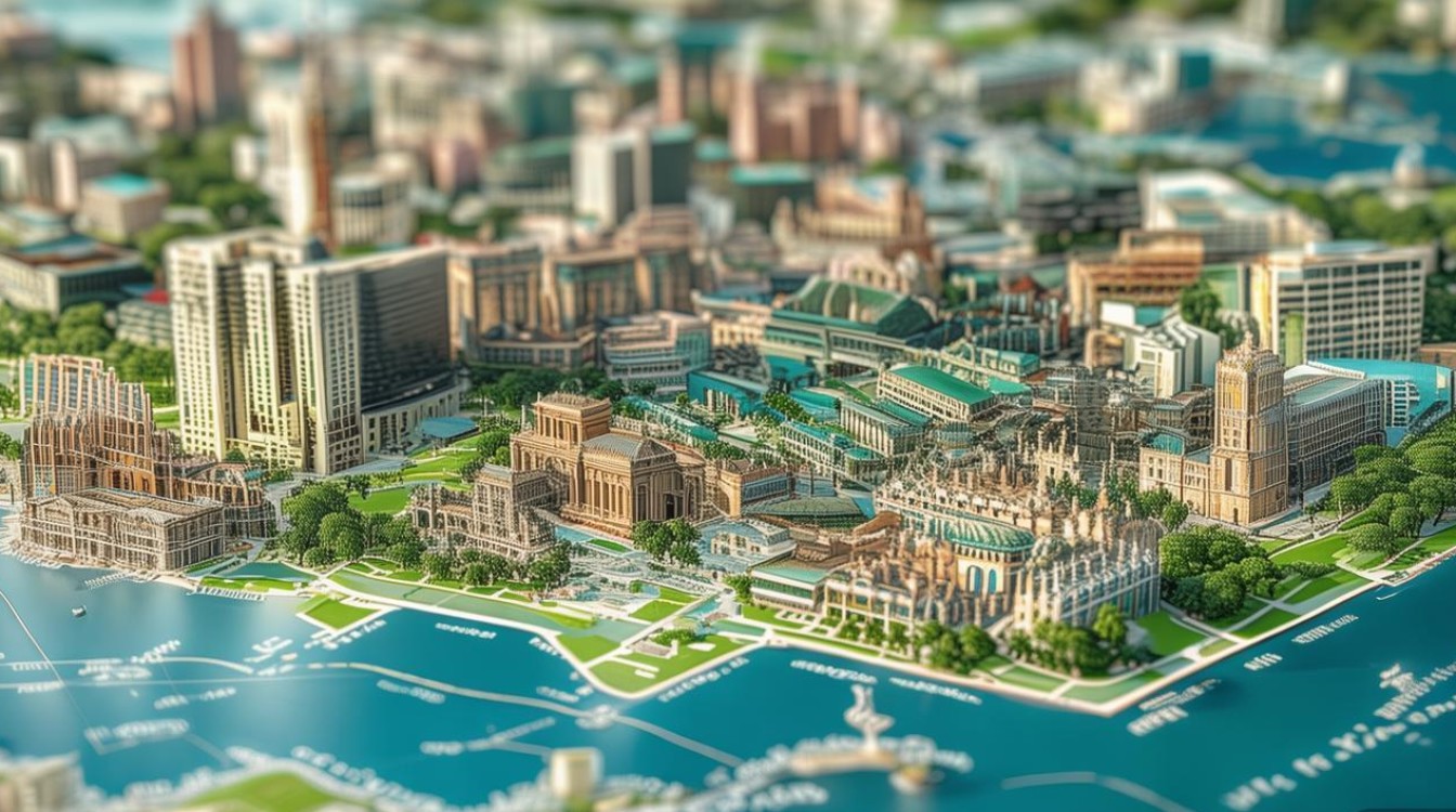 澳门景点分布图