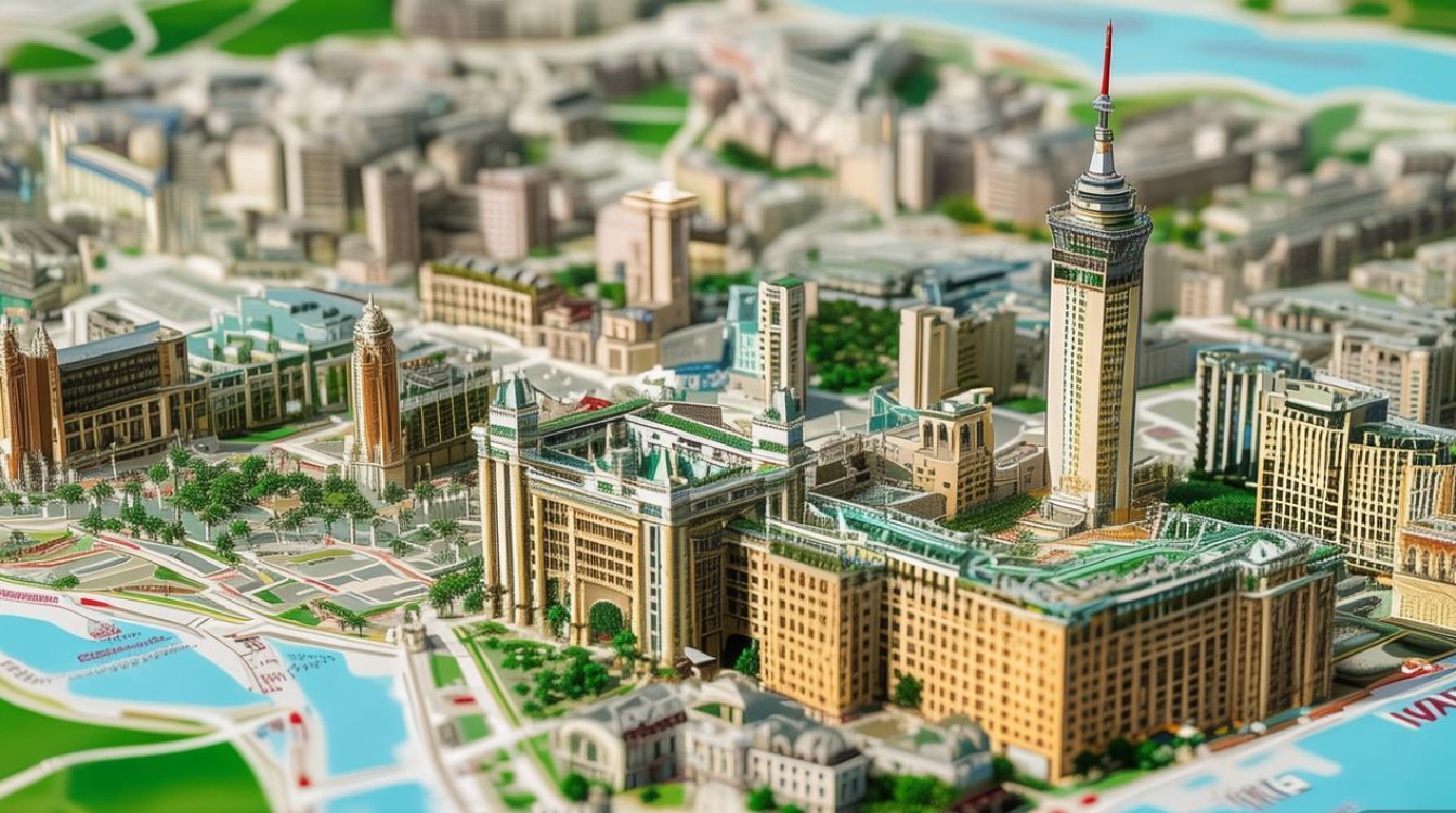 澳门景点分布图