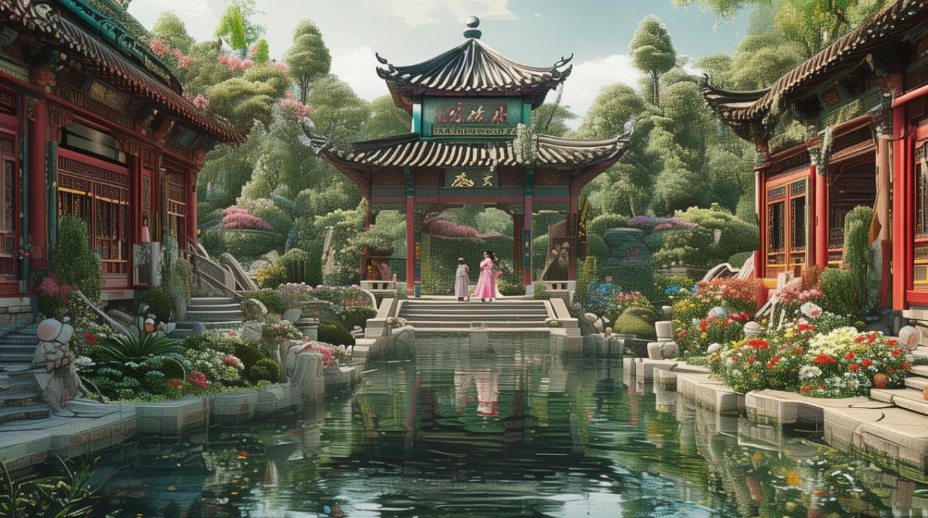 红楼梦大观园景点