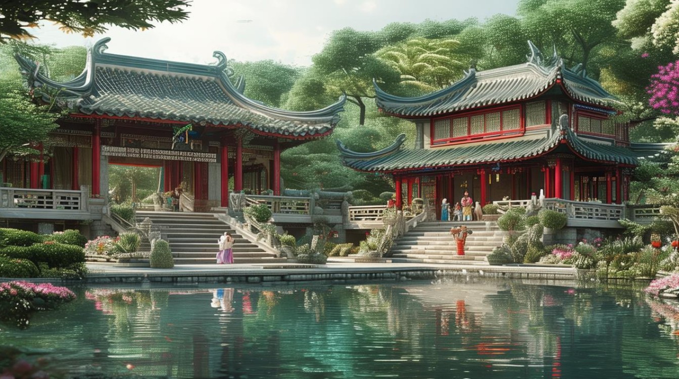 红楼梦大观园景点