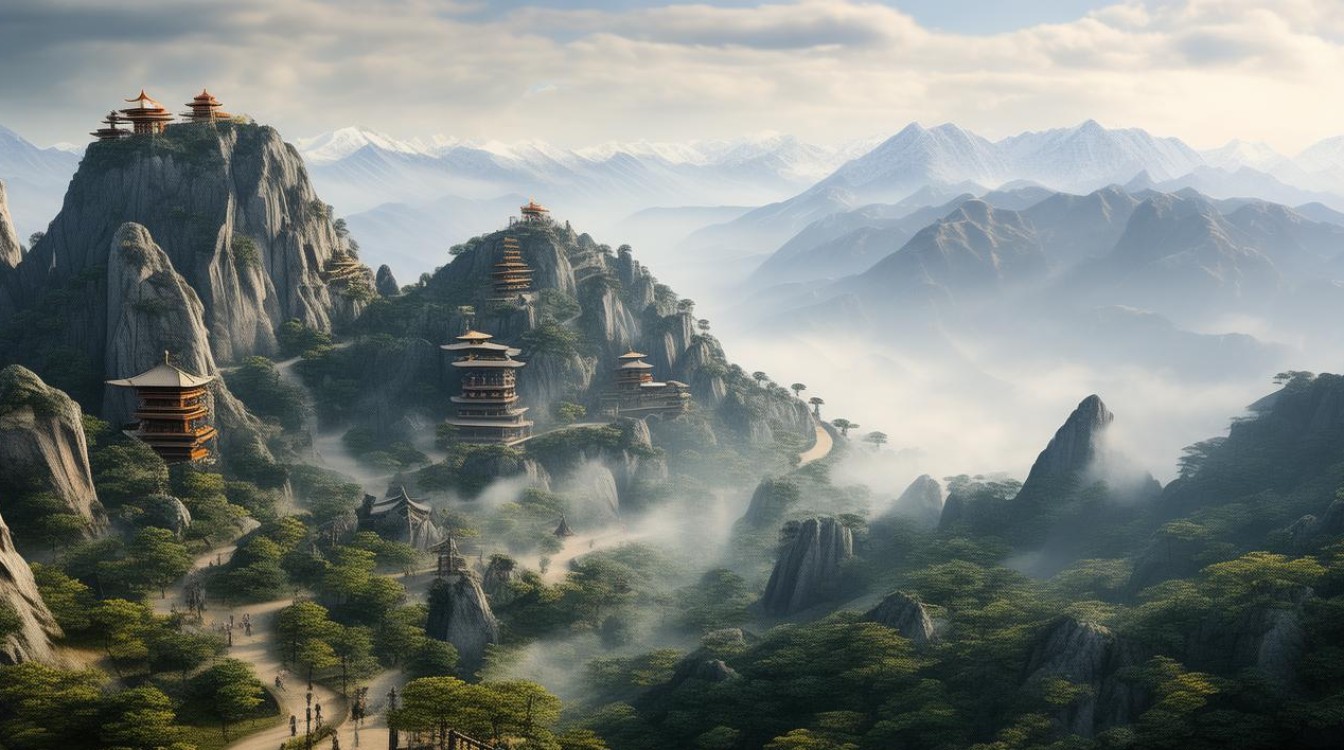 四川峨眉山景点