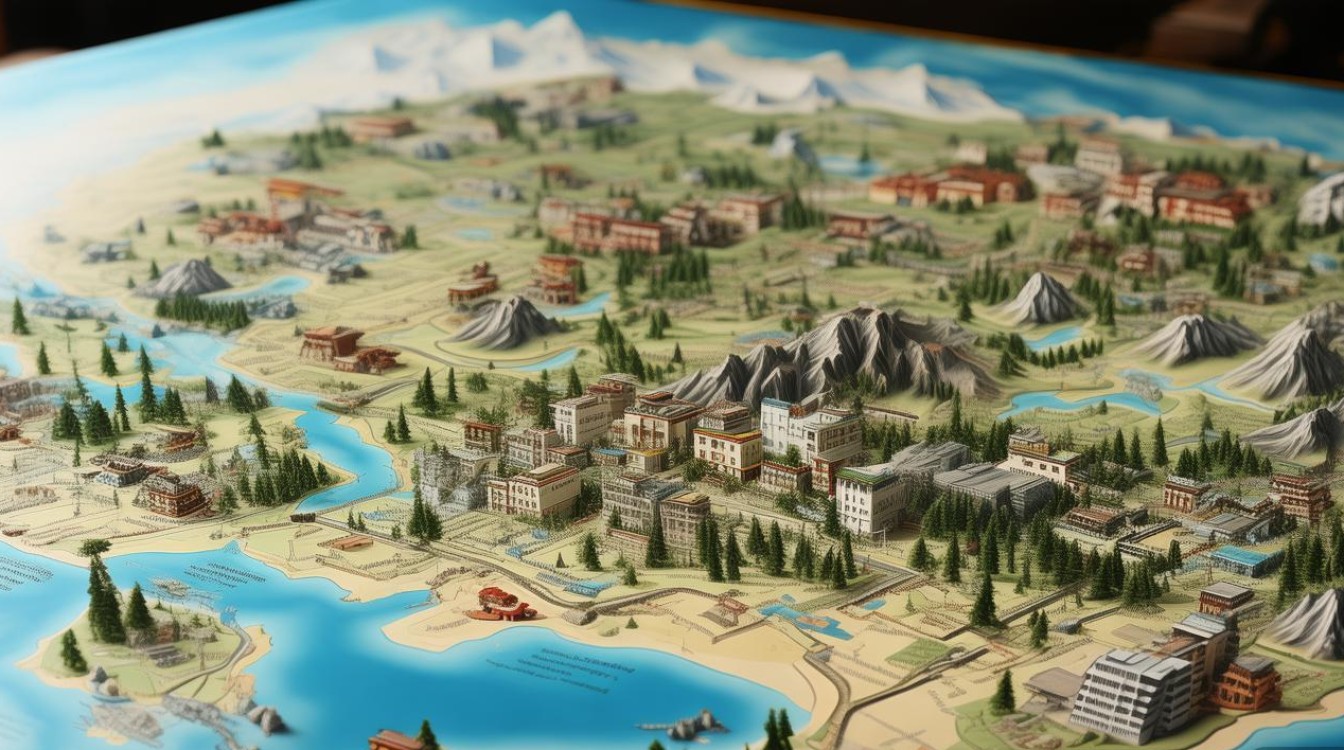 香格里拉景点地图 香格里拉景点地图