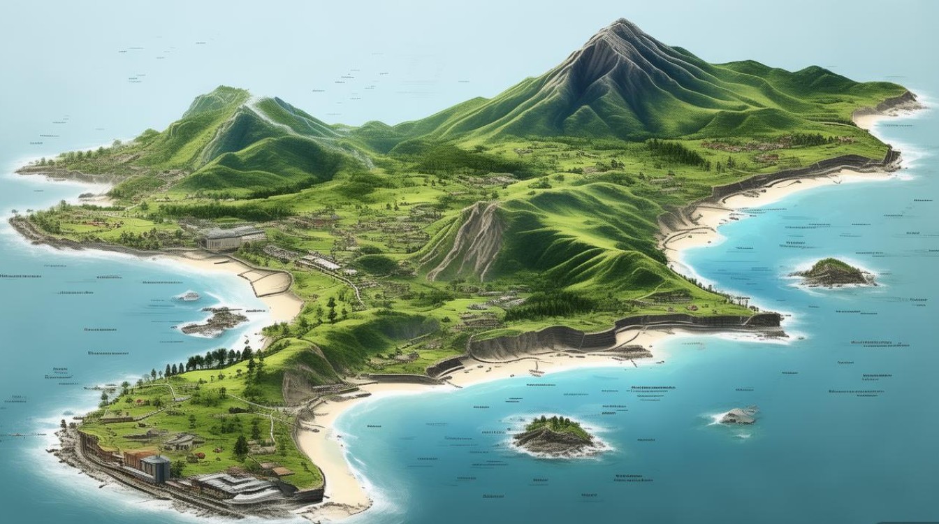 济州岛景点地图 济州岛景点地图