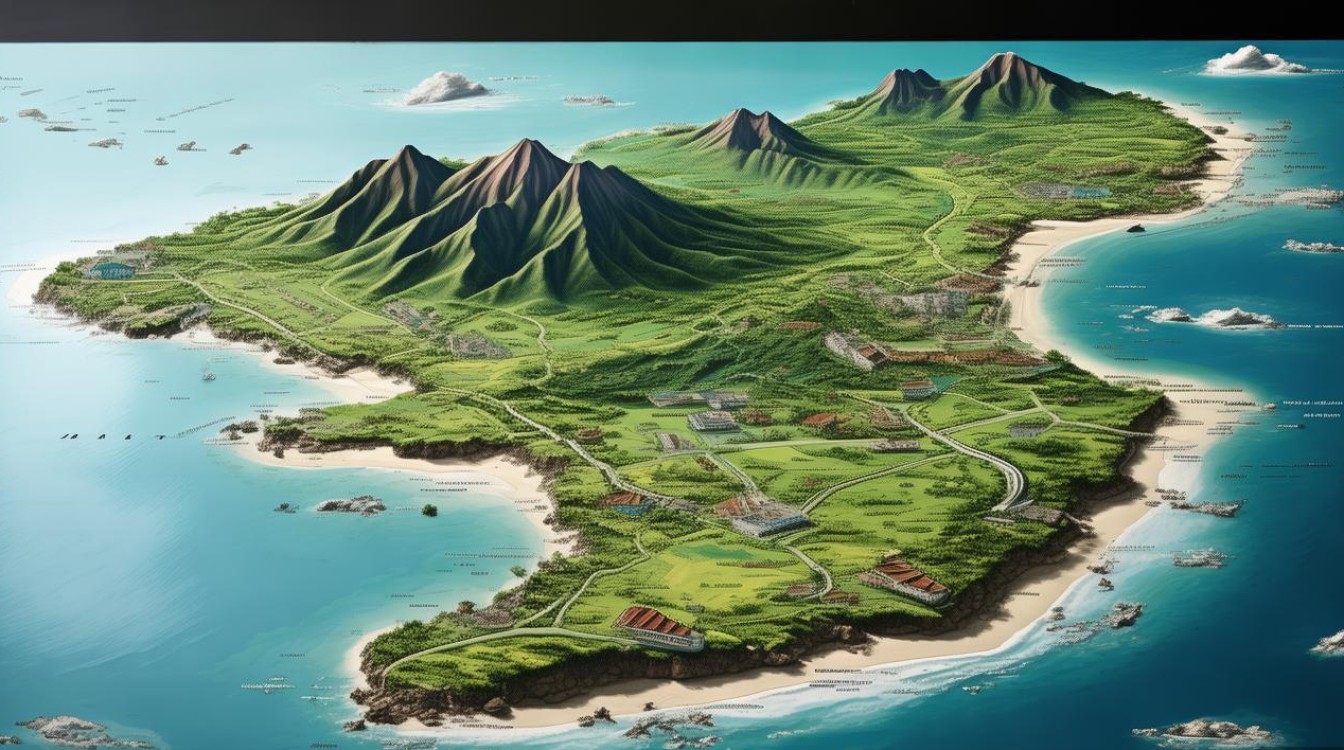 济州岛景点地图 济州岛景点地图