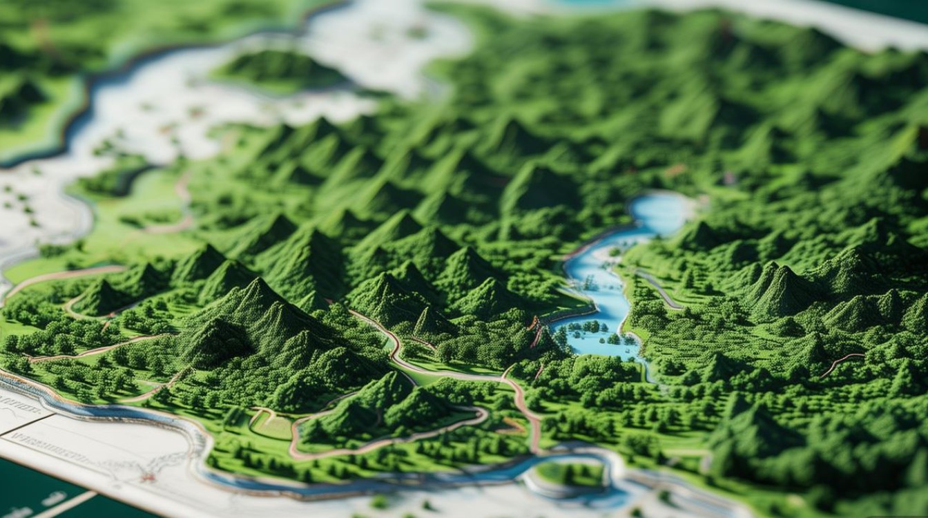 神农架景点地图