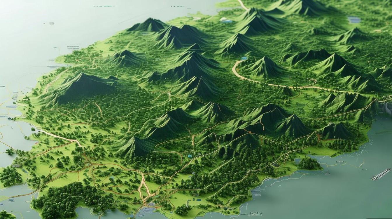 神农架景点地图