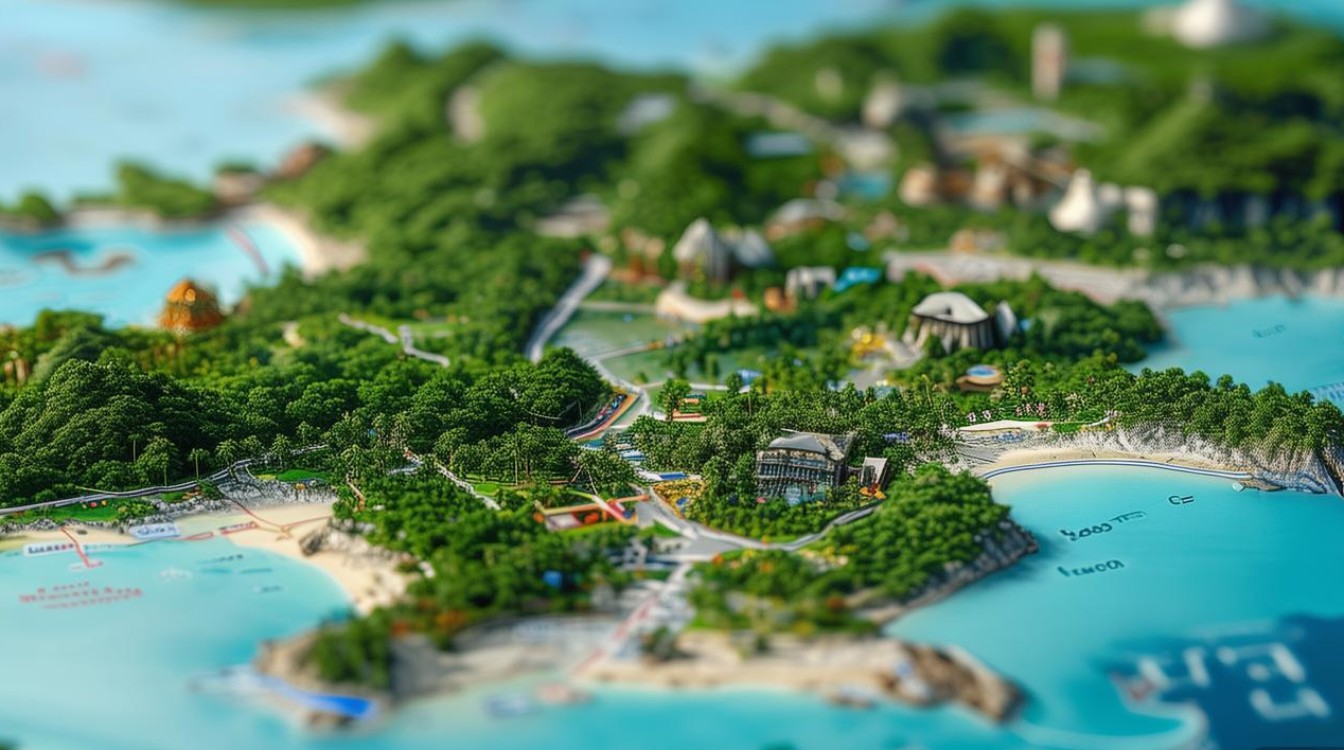 普吉岛景点地图