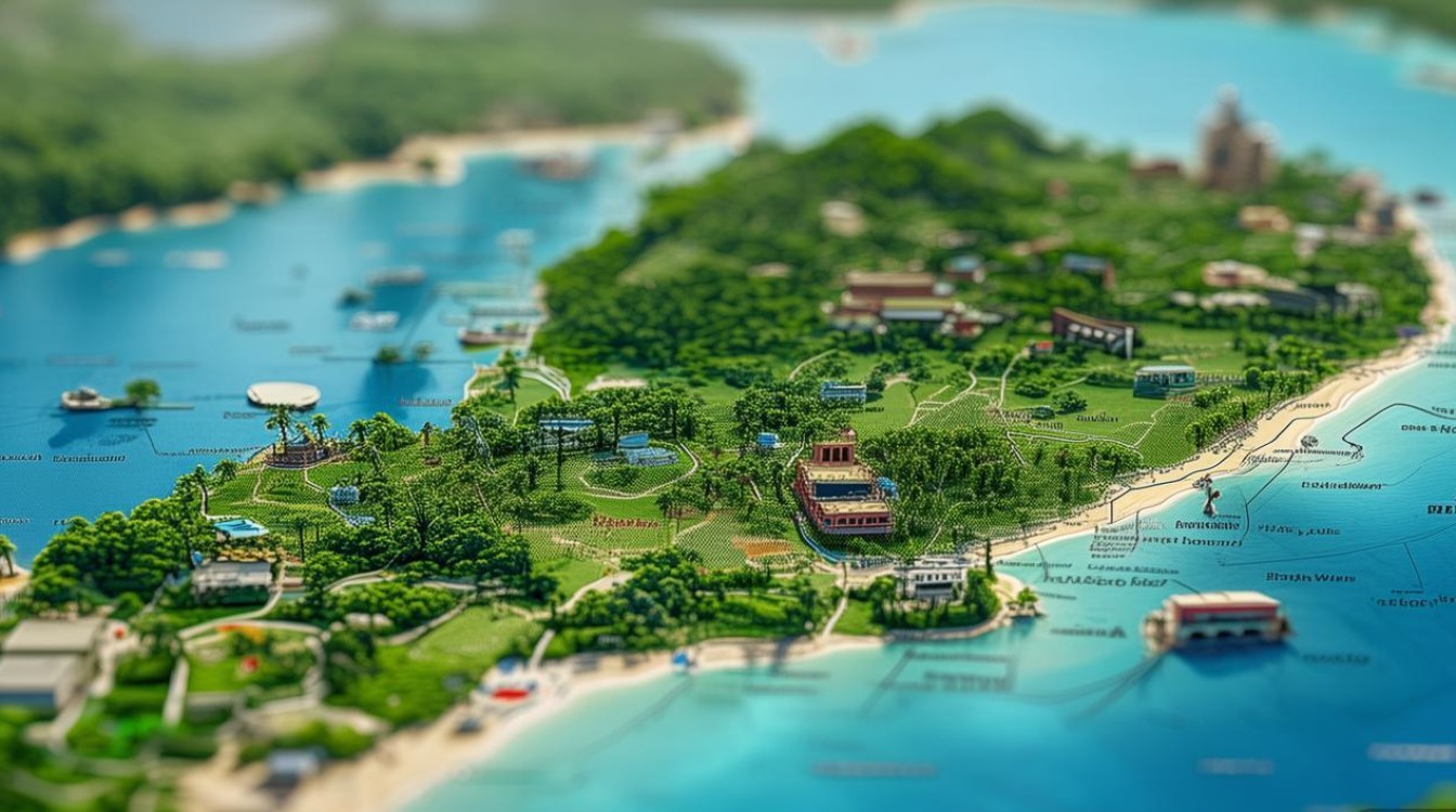 普吉岛景点地图