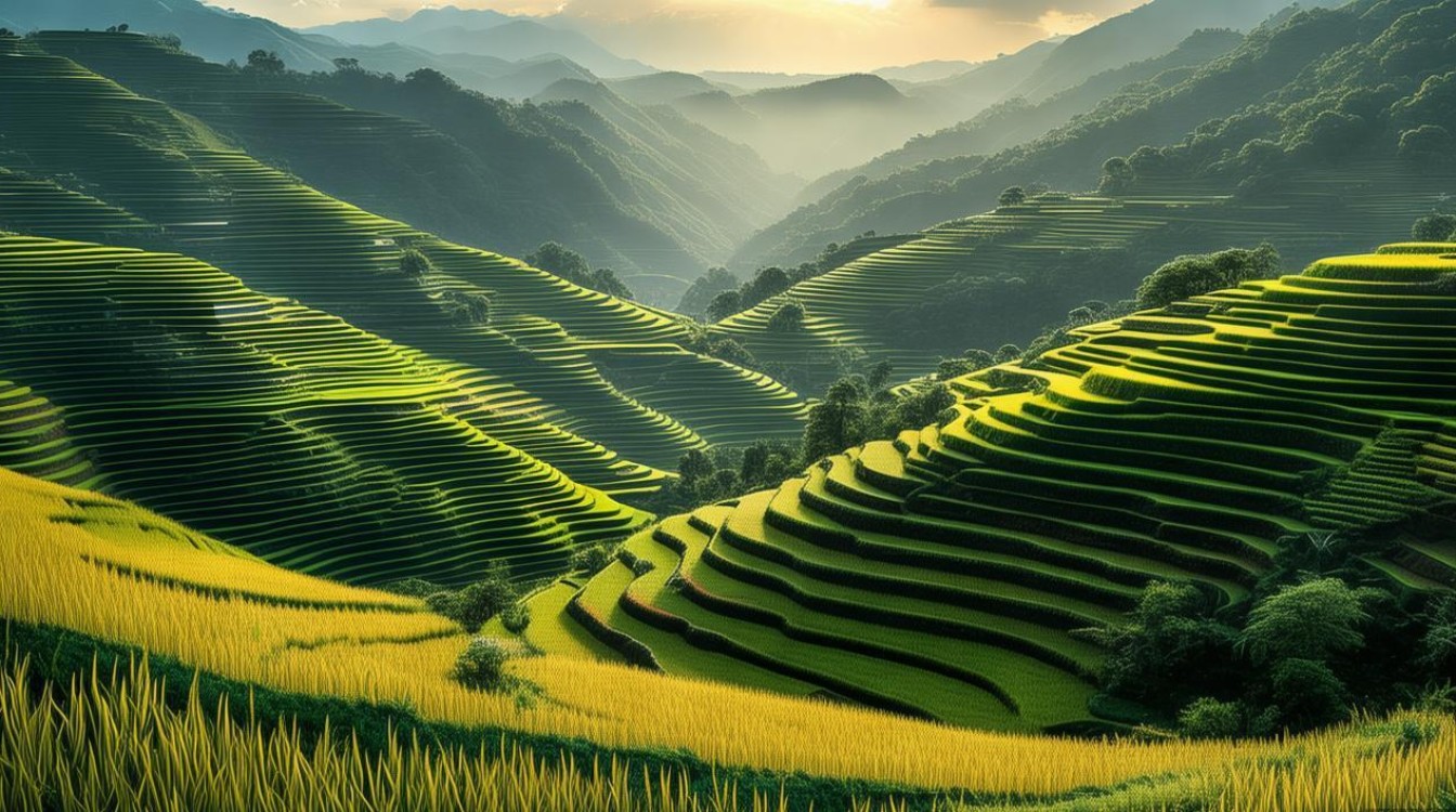 梯田景点
