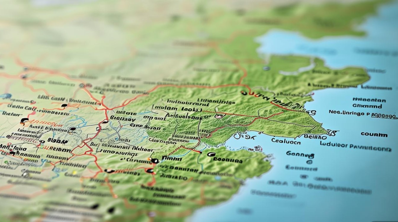 浙江省景点地图