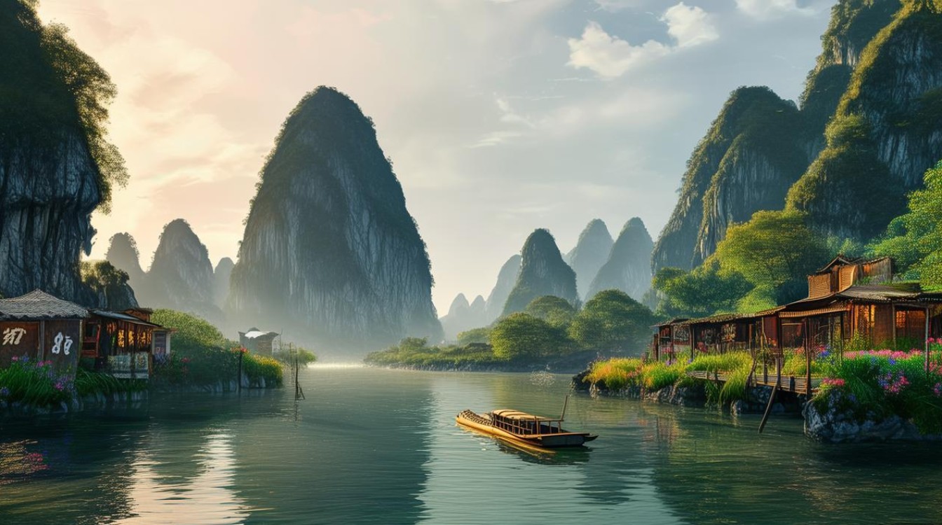 桂林阳朔景点图片 桂林阳朔景点图片