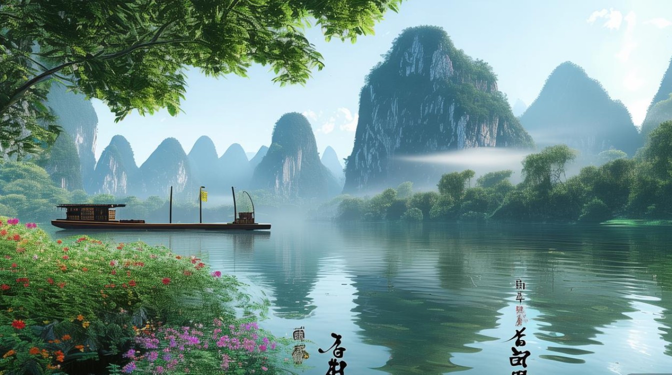 桂林阳朔景点图片 桂林阳朔景点图片