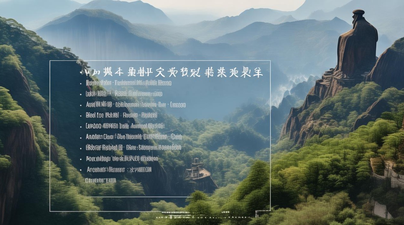 四川旅游景点排行榜 四川旅游景点排行榜