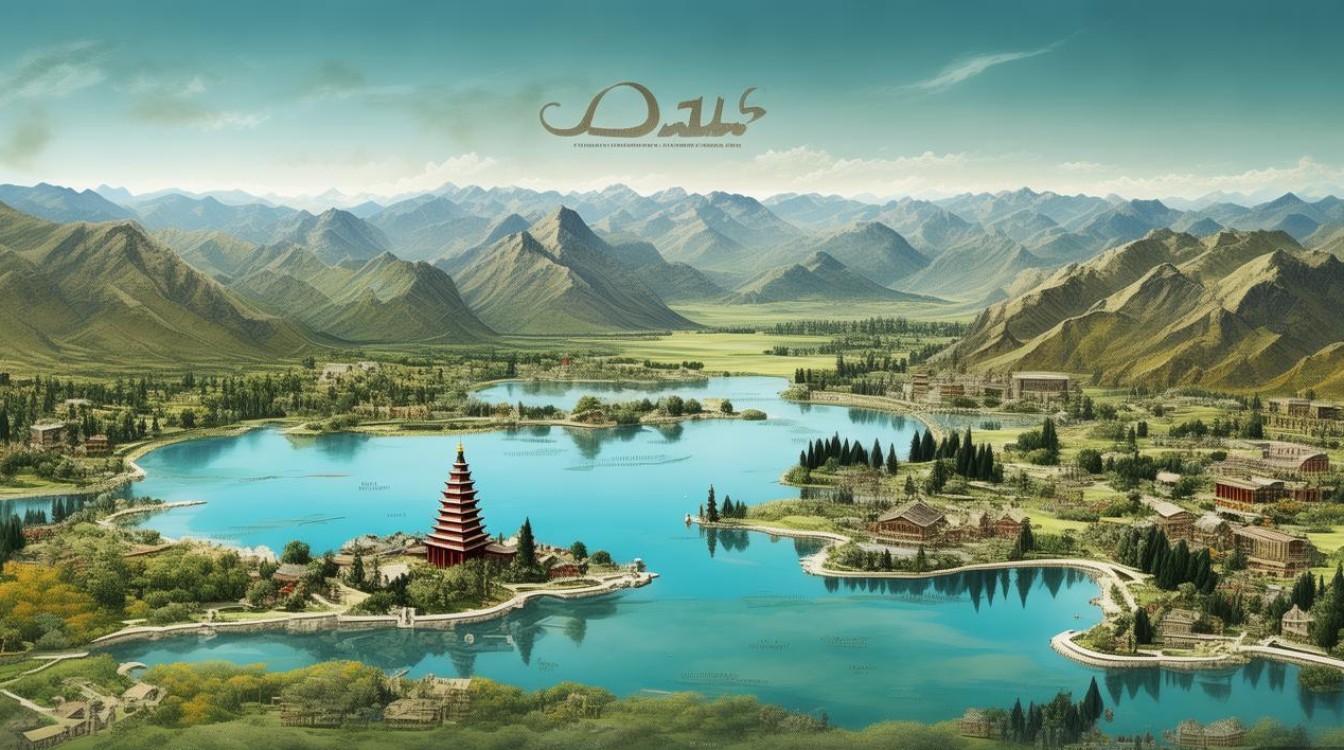 大理旅游景点地图