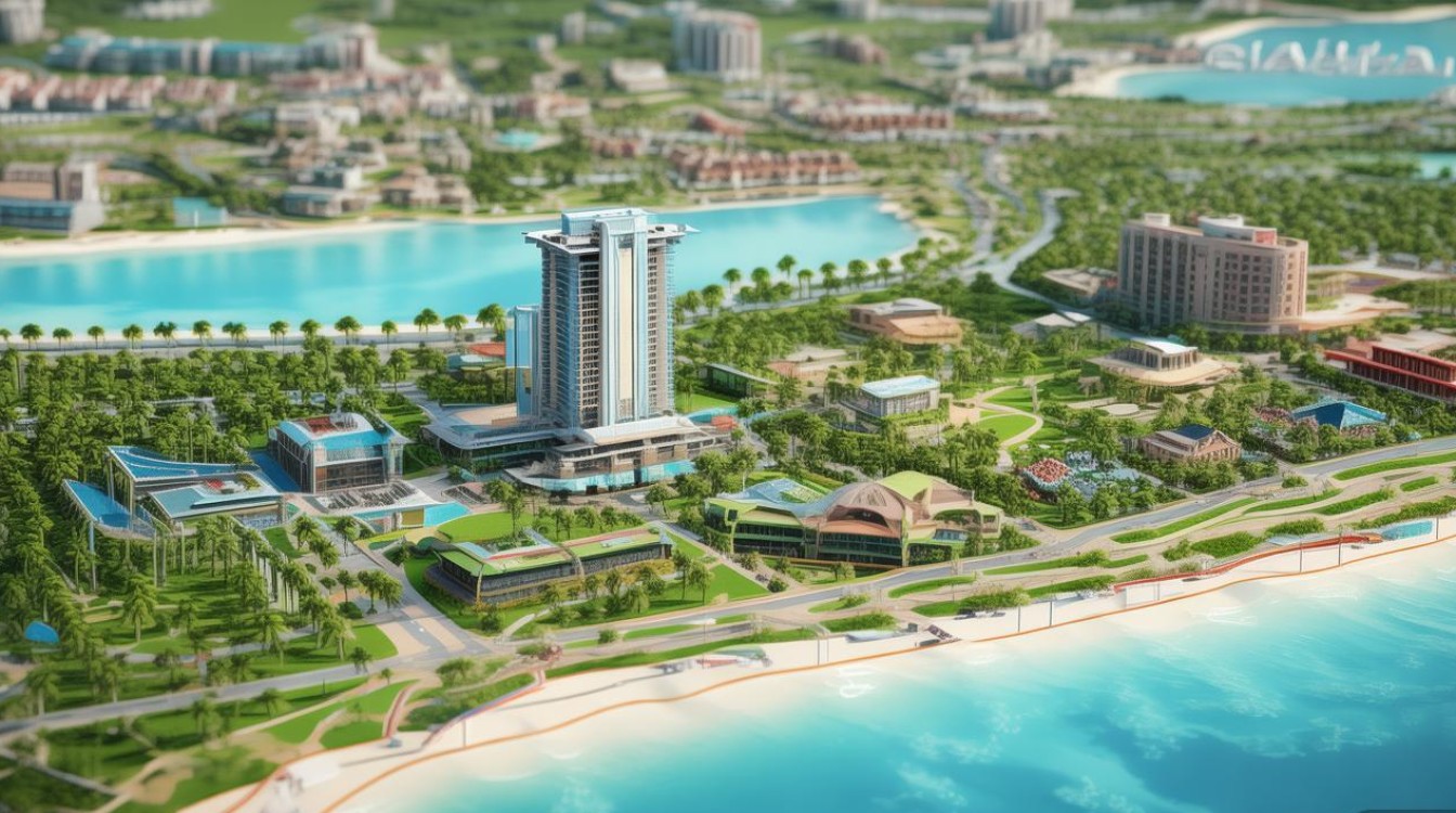 三亚景点地图分布