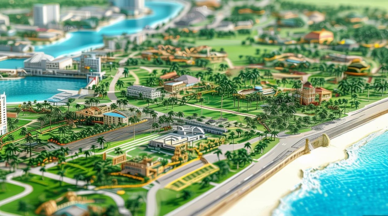 三亚景点地图分布