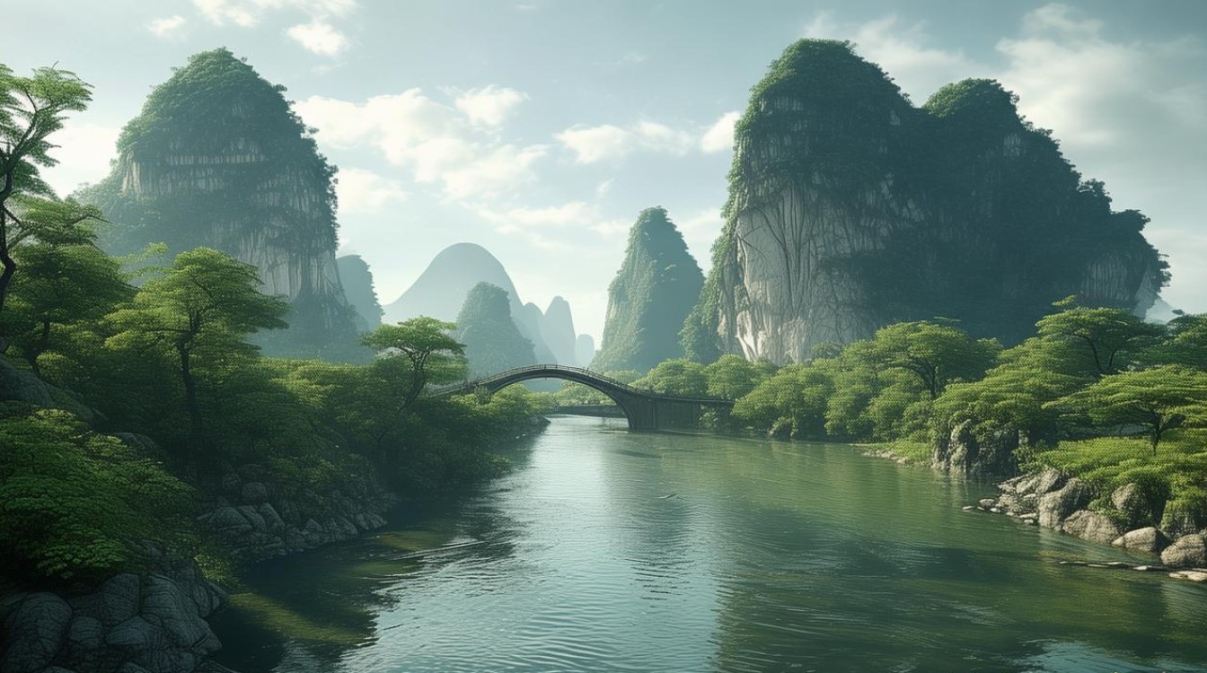 阳朔十里画廊景点 阳朔十里画廊景点