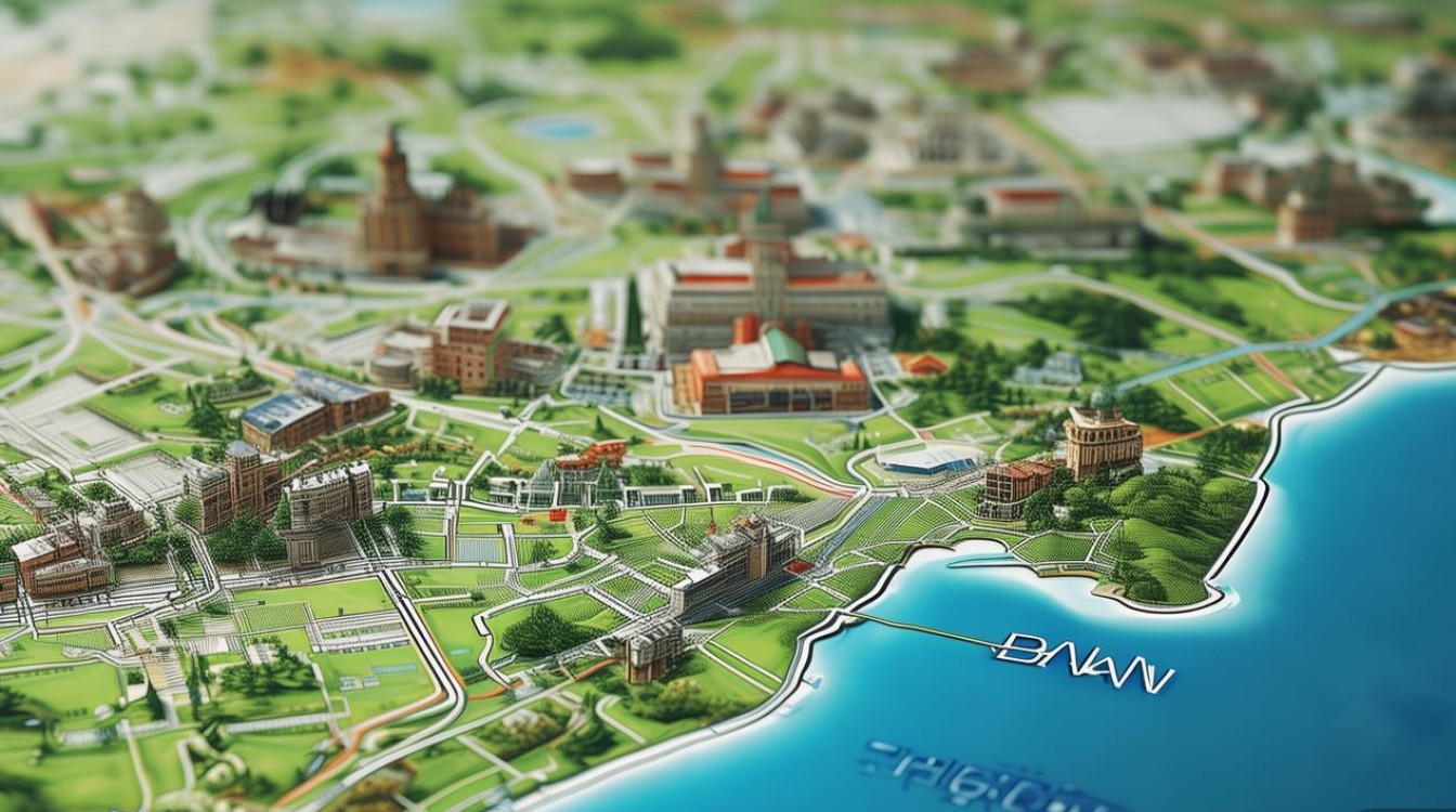 大连景点分布地图 大连景点分布地图