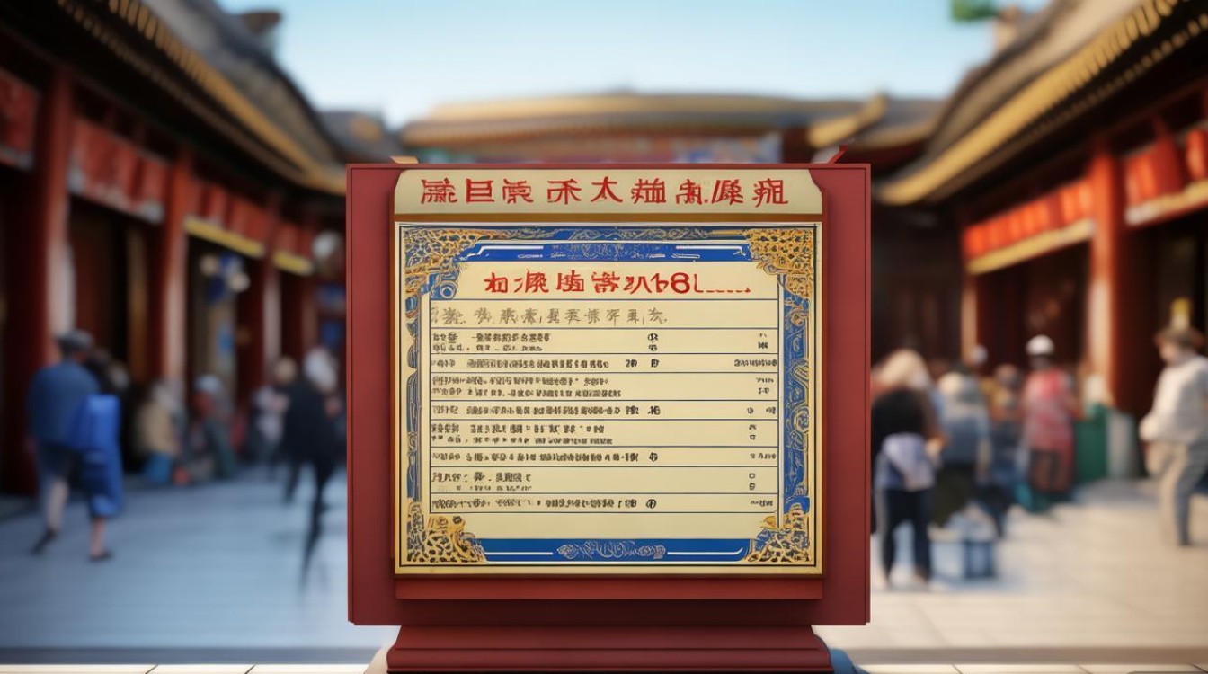 开封景点门票价格