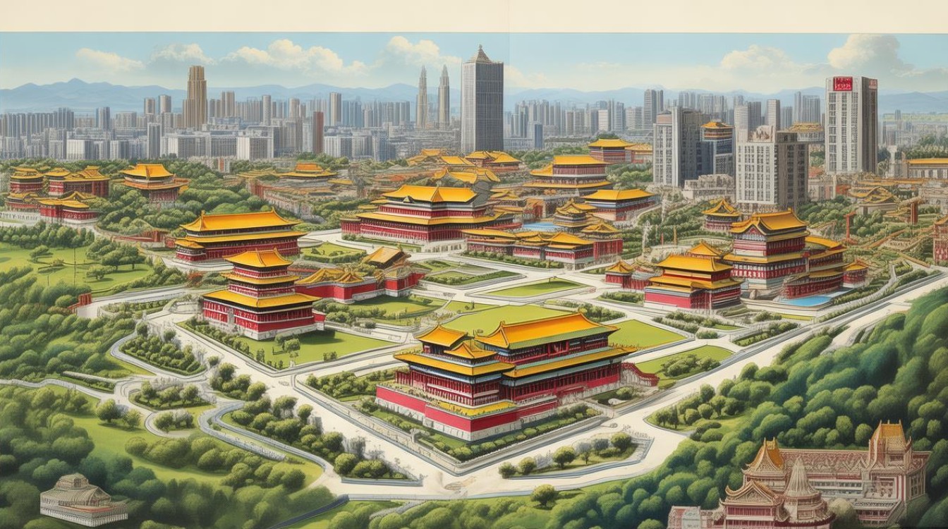 北京市景点地图