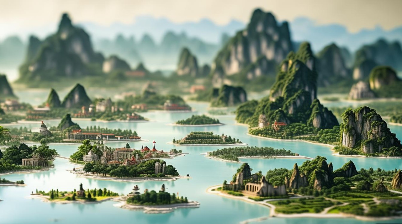 桂林旅游景点地图