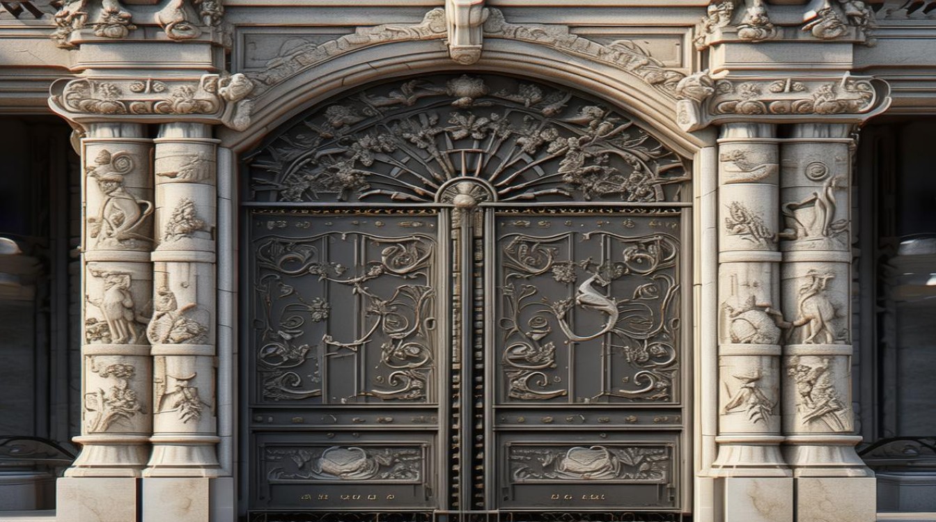 旅游景点大门图片