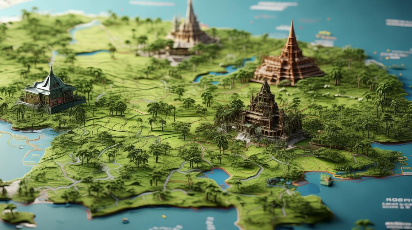 西双版纳景点地图 西双版纳景点地图