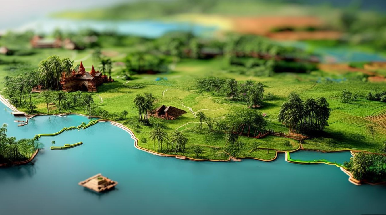 西双版纳景点地图 西双版纳景点地图