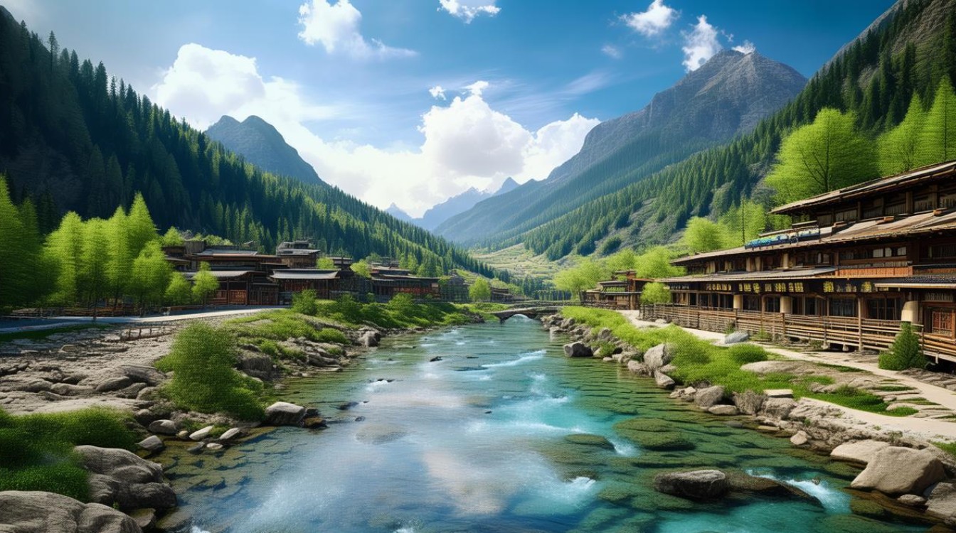 官鹅沟旅游景点